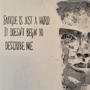 Hand-painted Irene Morgan Wood Tiles,  5 x 5 inches